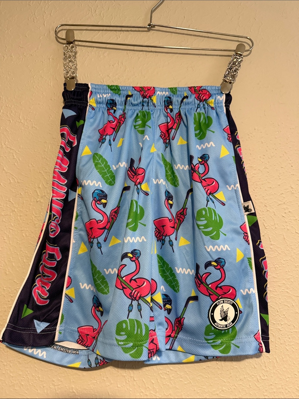 Flamingo Flow boys Athletic Shorts